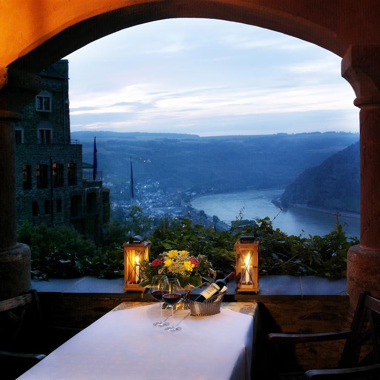 Burghotel Auf Schoenburg Oberwesel Exterior foto