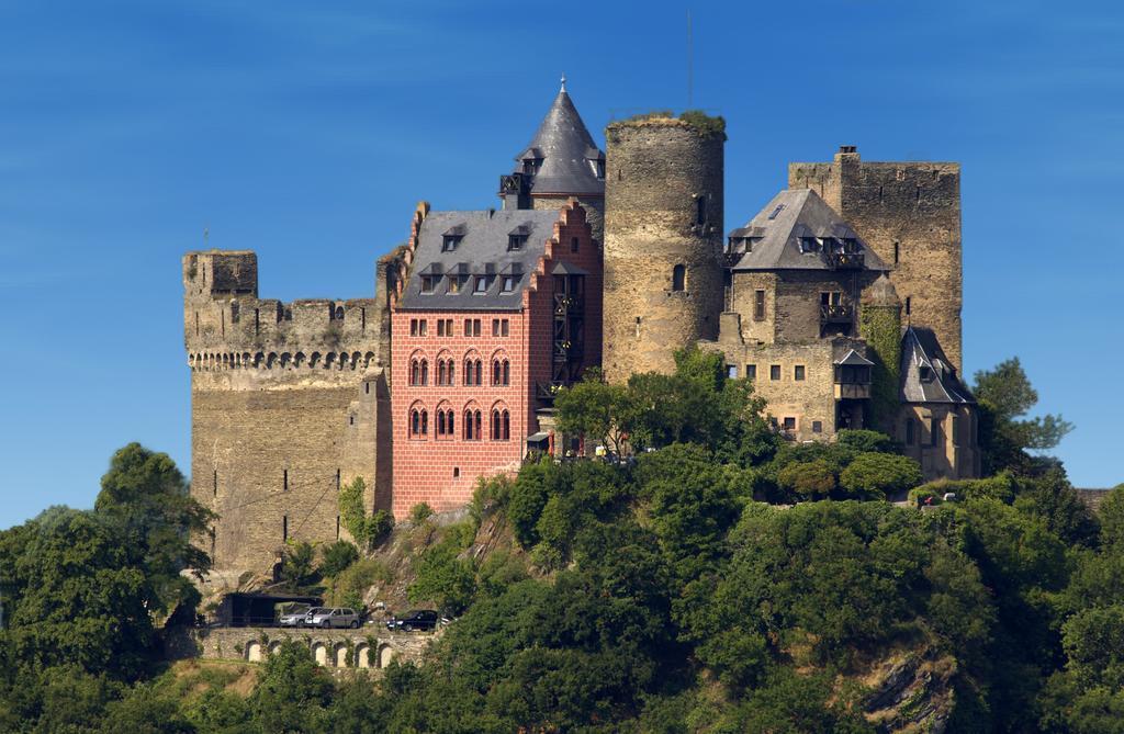 Burghotel Auf Schoenburg Oberwesel Exterior foto