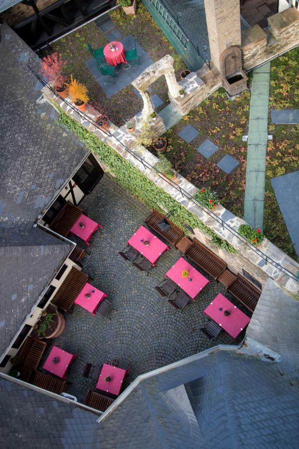 Burghotel Auf Schoenburg Oberwesel Exterior foto